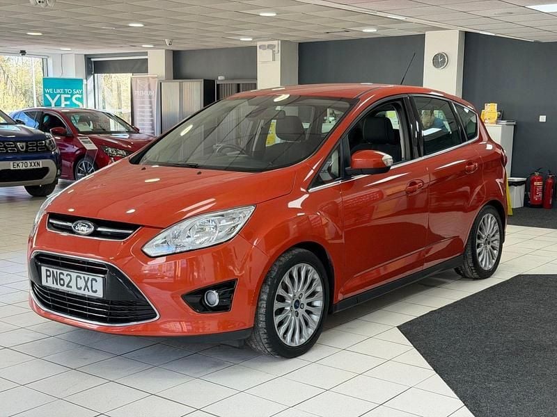 Used Ford C-MAX Titanium 125 HP (91 kW) 2012 Red MPV