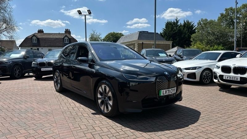 Black Used 2021 BMW iX Sport Line SUV | £31,513 (Super price) - Image 1/4