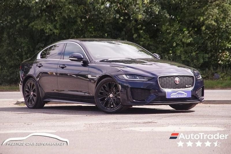 Blue Used 2019 Jaguar XE R-Dynamic Sedan | £12,499 (Good price) - Image 1/4