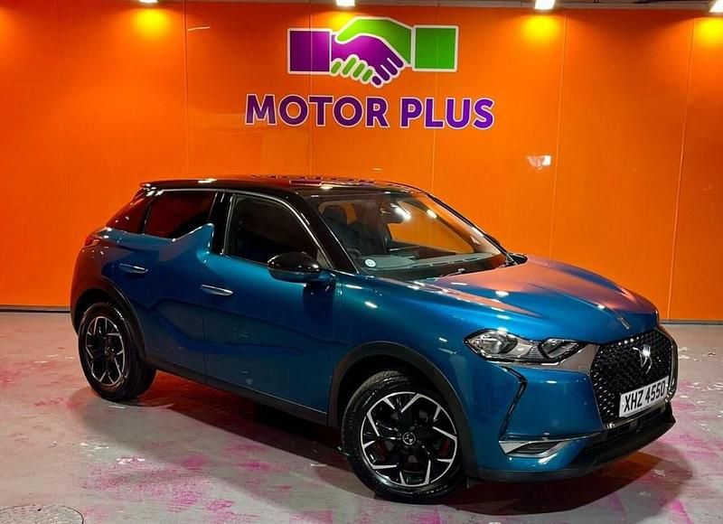 Used DS Automobiles DS3 Crossback Prestige 100 HP (73 kW) 2020 Blue SUV
