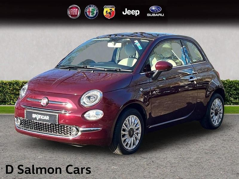 Used Fiat 500 Lounge 69 HP (50 kW) 2019 Red Hatchback