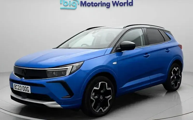 Used Vauxhall Grandland X Ultimate 131 HP (96 kW) 2023 Blue SUV