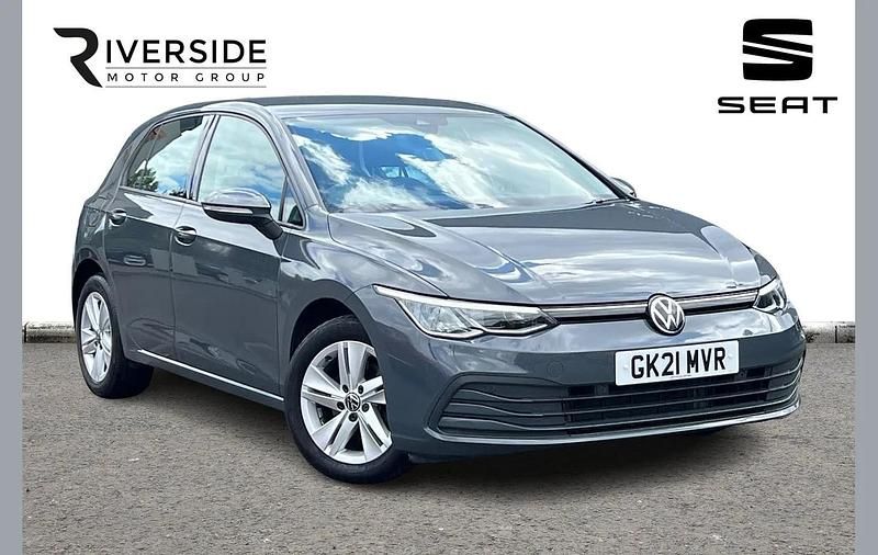 Used VW Golf VIII S 130 HP (95 kW) 2021 Dolphin grey Hatchback