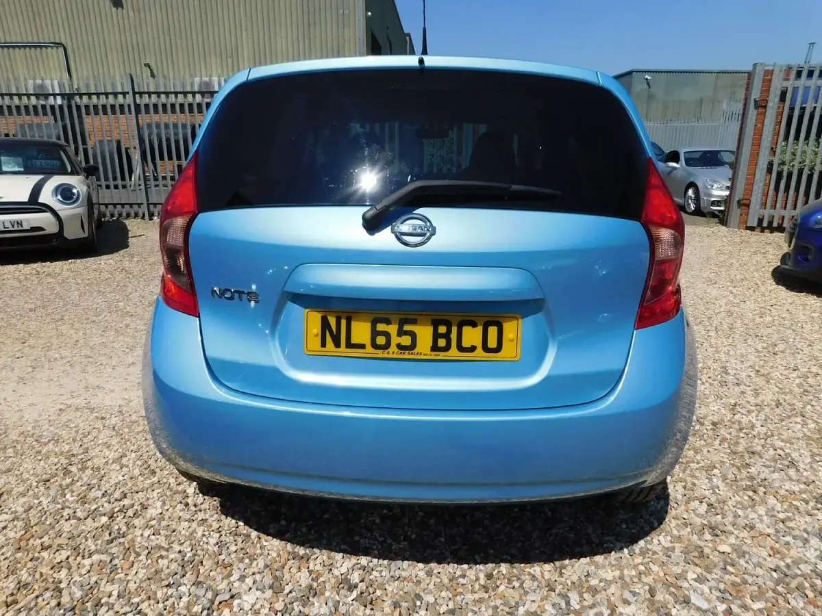 Used Nissan Note Acenta 2015 Blue Hatchback