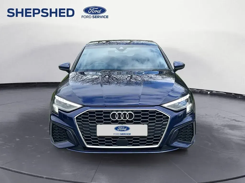 Used Audi A3 Sportback S-Line 204 HP (150 kW) 2023 Blue Hatchback
