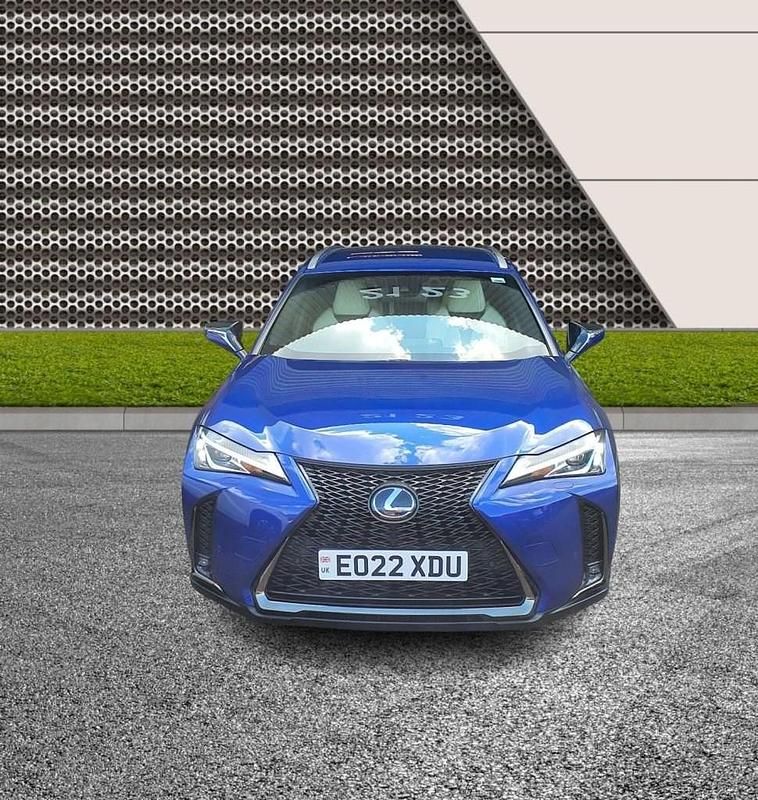 Used Lexus UX Sport Line 184 HP (135 kW) 2022 Blue SUV