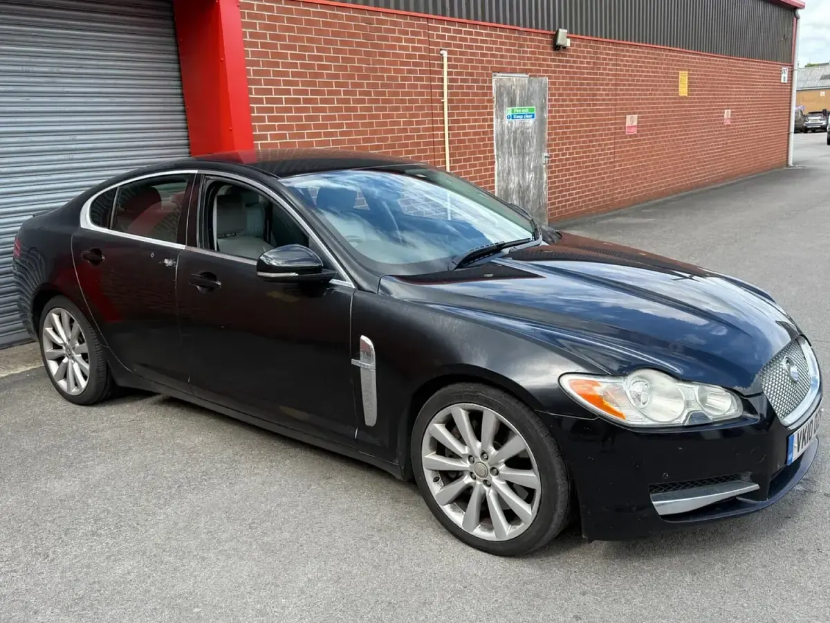 Used Jaguar XF Luxury 2010 Black Sedan