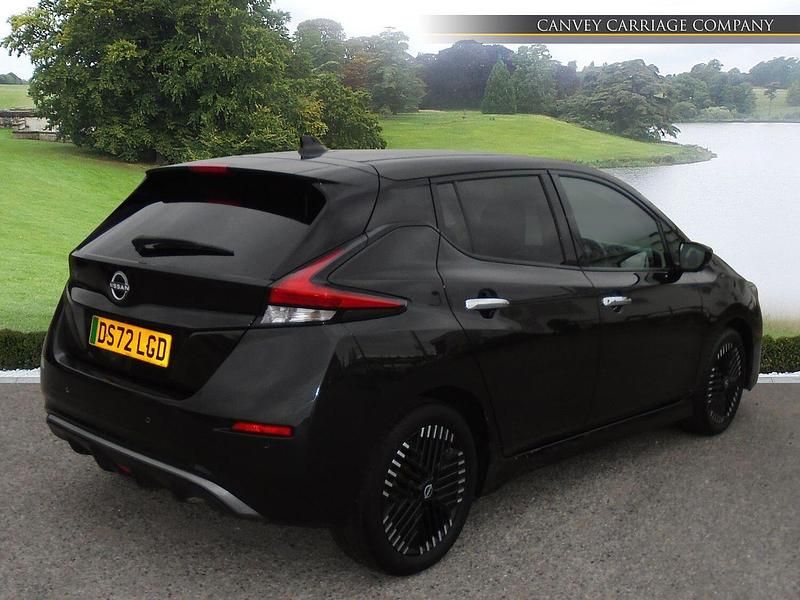 Used Nissan Leaf N-Connecta 110 kW (150 HP) 2022 Black Hatchback
