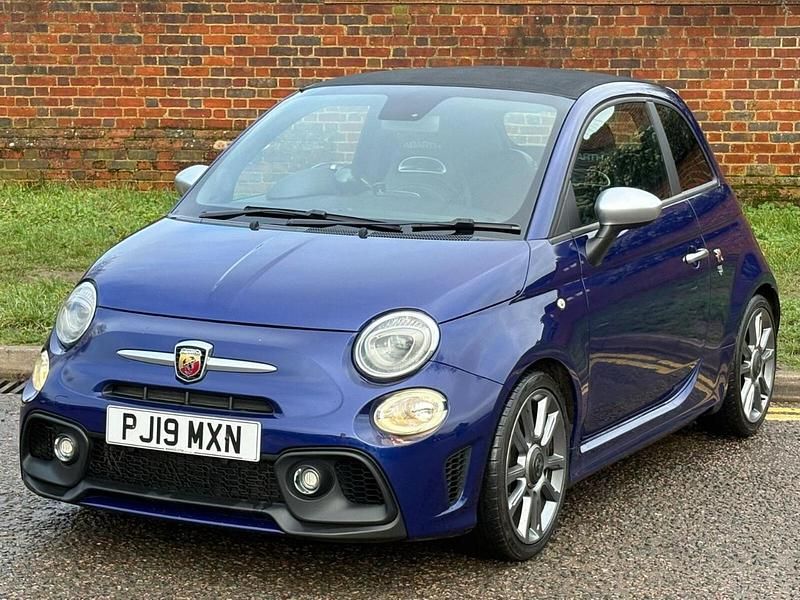 Used Abarth 595C Turismo 165 HP (121 kW) 2019 Blue Cabriolet