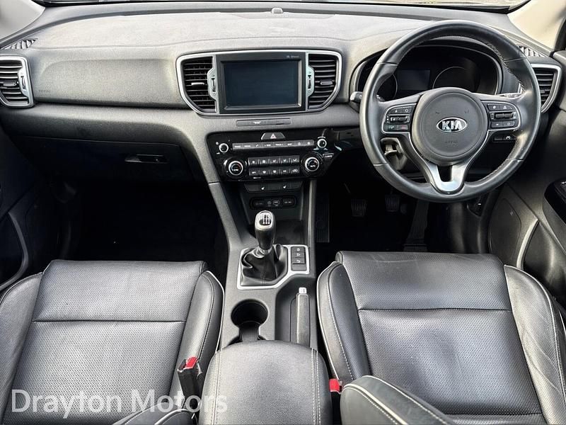 Used Kia Sportage 114 HP (83 kW) 2018 Black SUV