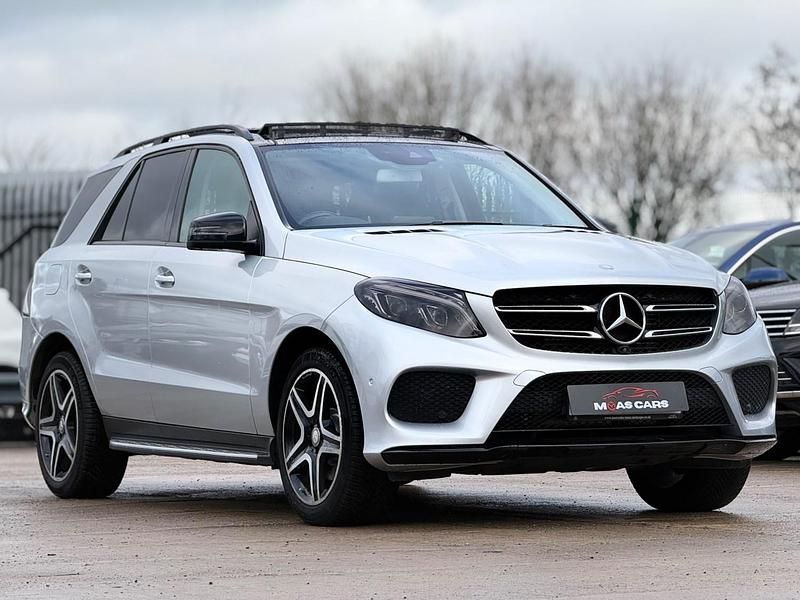 Used Mercedes GLE250 AMG line 204 HP (150 kW) 2017 Silver SUV