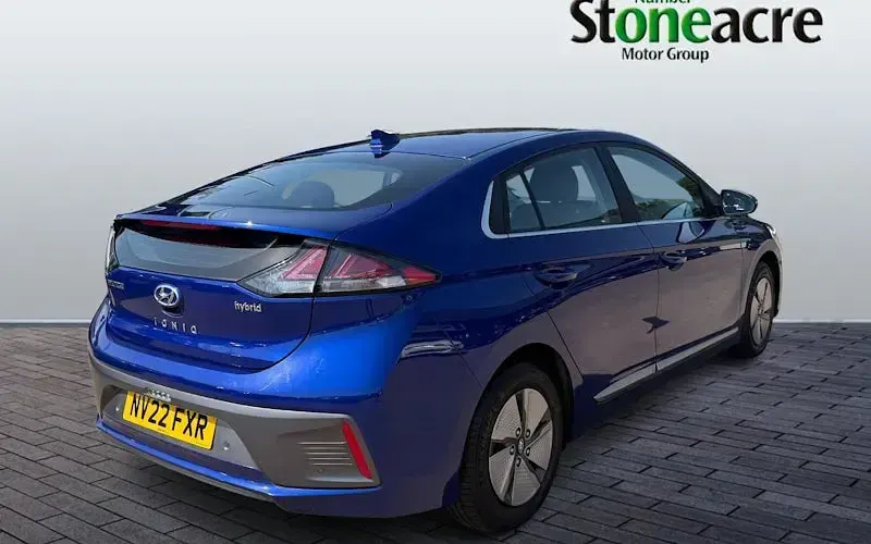 Used Hyundai Ioniq Premium 141 HP (103 kW) 2022 Blue Hatchback