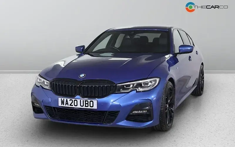 Used BMW 330 M Sport 265 HP (194 kW) 2020 Blue Sedan