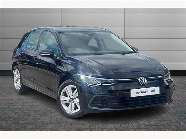 Black Used 2021 VW Golf VIII Life Hatchback | £16,095 (Good price) - Image 1/4