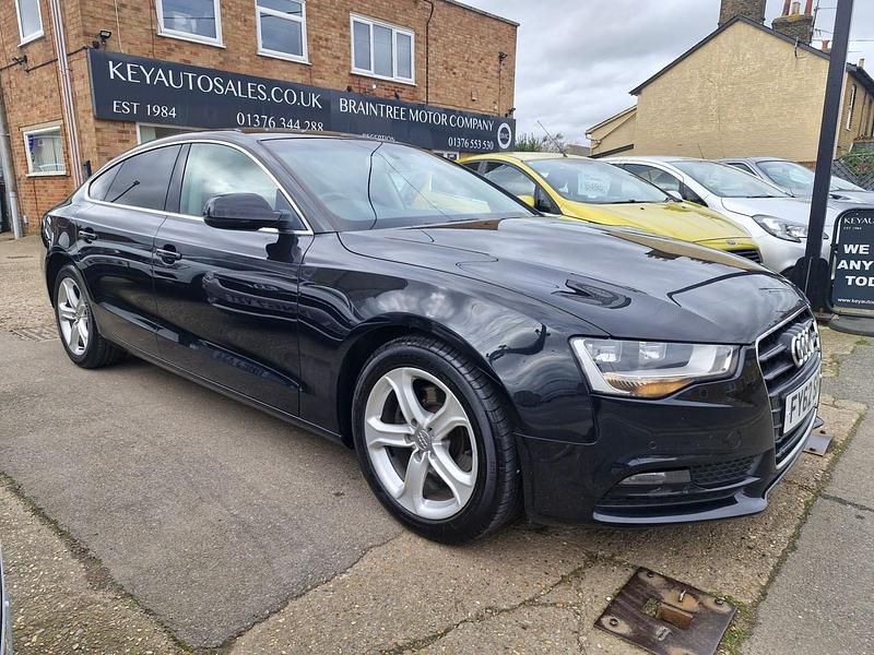 Used Audi A5 Sportback Advanced 143 HP (105 kW) 2012 Black Hatchback