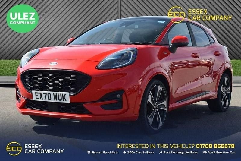 Red Used 2020 Ford Puma ST-Line X Hatchback | £12,990 (Fair price) - Image 1/4