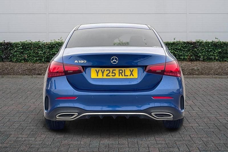 Used Mercedes A180 AMG Line Premium 136 HP (100 kW) 2025 Blue Sedan