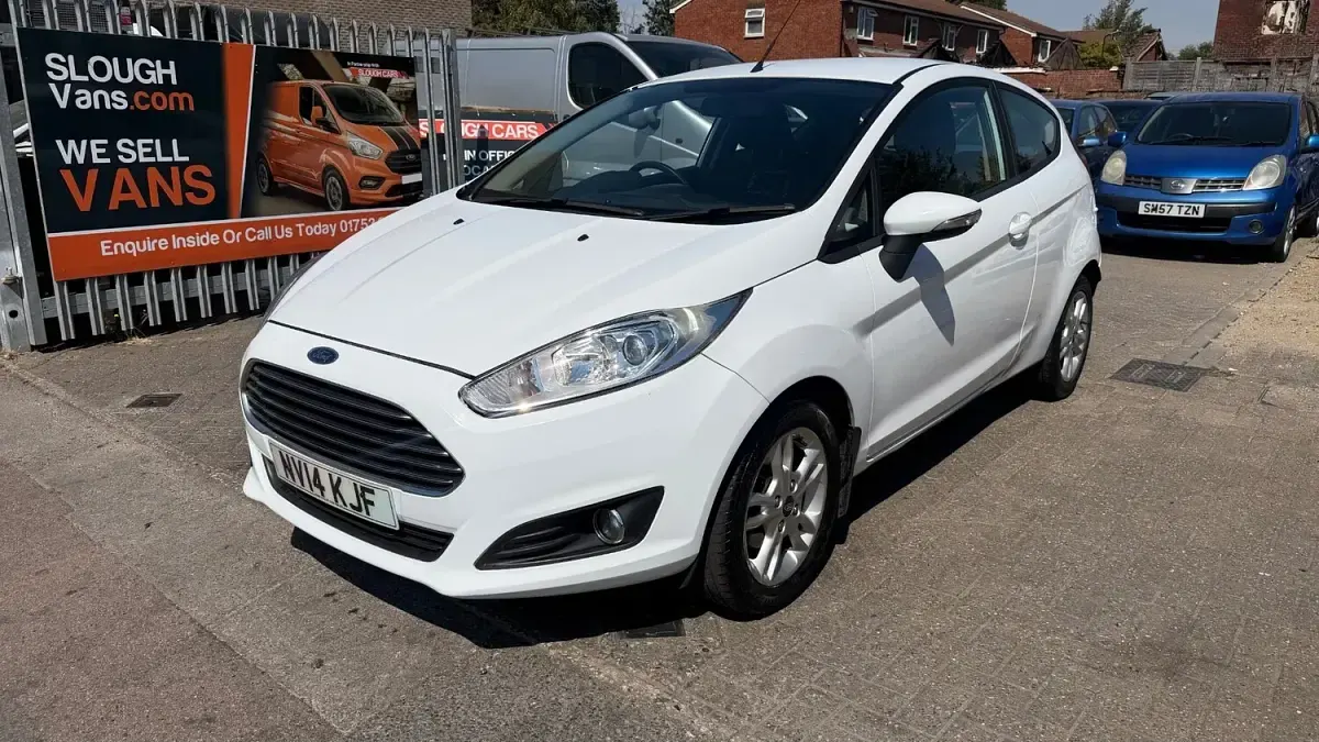 Used Ford Fiesta Style 2014 White Hatchback