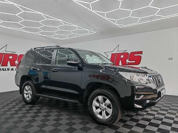 Black Used 2018 Toyota Land Cruiser Active SUV | £28,999 (Expensive) - Image 1/4