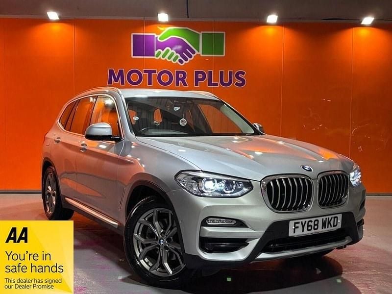 Begagnad BMW X3 xLine 190 HK (139 kW) 2018 Silver SUV