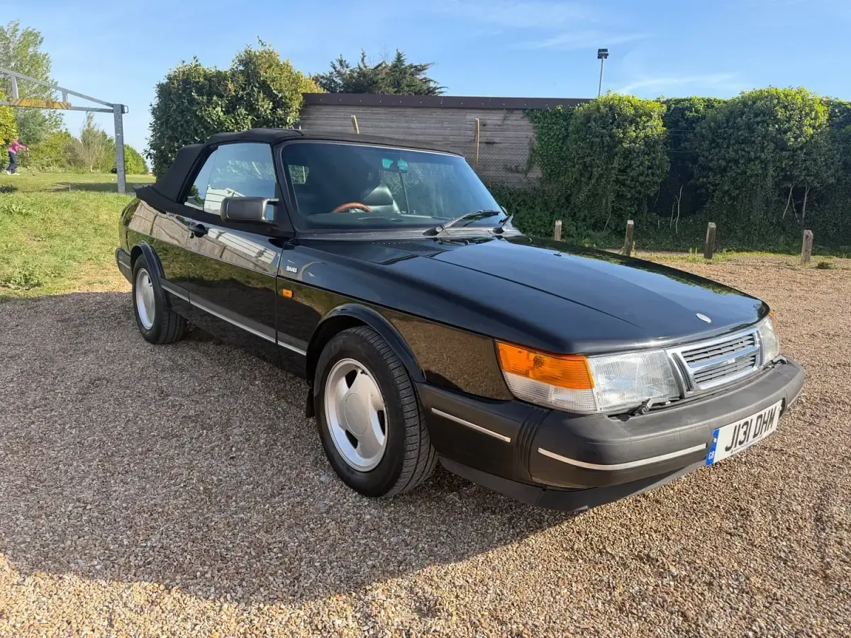Usado Saab 900 Cabriolet 1992 Preto Cabrios