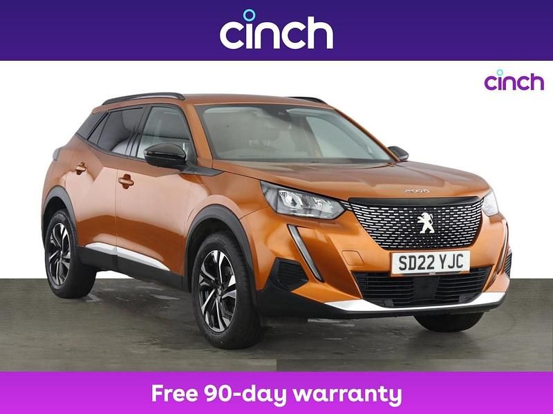 Orange Used 2022 Peugeot 2008 Allure Premium SUV | £13,999 (Fair price) - Image 1/3