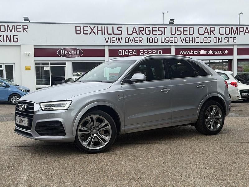 Used Audi Q3 S-line plus 180 HP (132 kW) 2015 Silver SUV