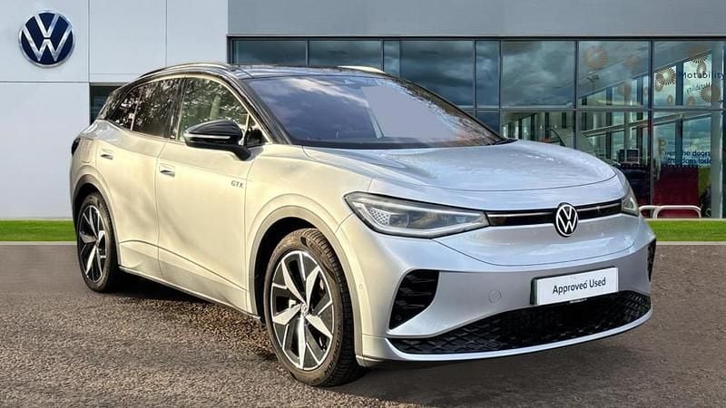 New VW ID.4 GTX 250 kW (340 HP) 2025 Scale silver metallic black SUV