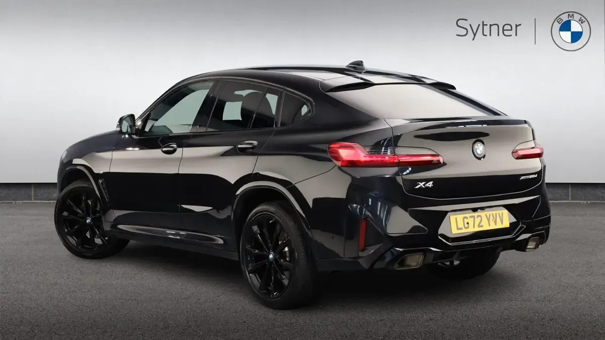Used BMW X4 M Sport 187 HP (137 kW) 2022 Black SUV