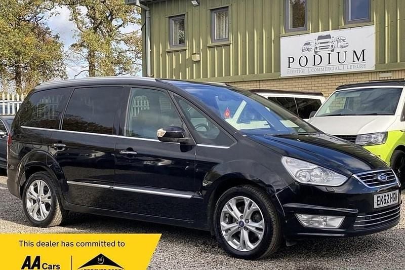 Black Used 2012 Ford Galaxy Titanium X MPV | £5,490 (Fair price) - Image 1/1