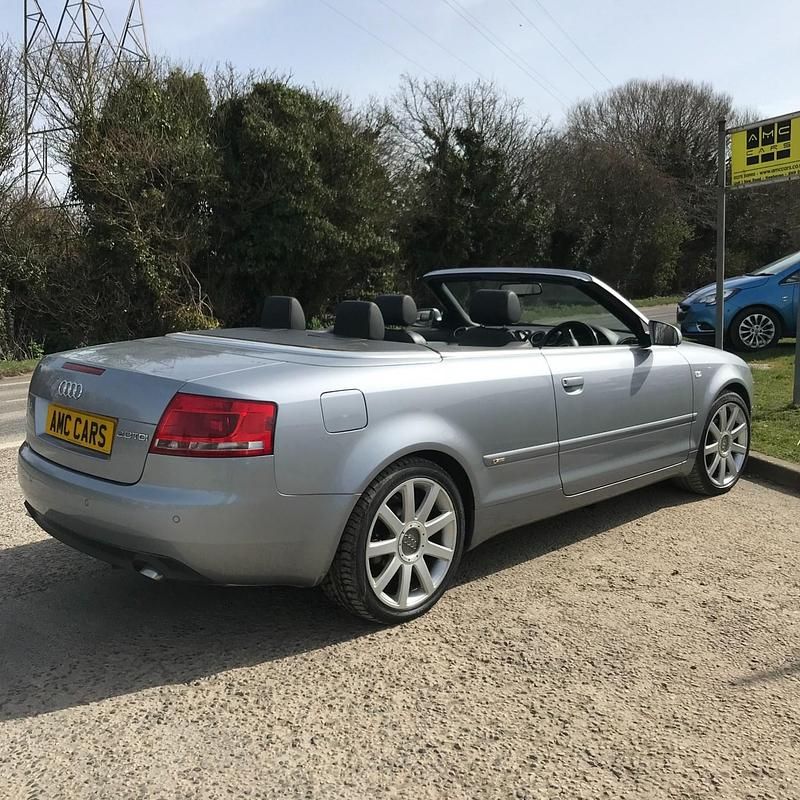 Used Audi A4 Cabriolet S-Line 2008 Silver Cabriolet