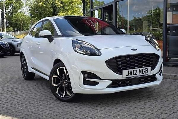 White Used 2022 Ford Puma ST-Line X Hatchback | £15,540 (Fair price) - Image 1/4