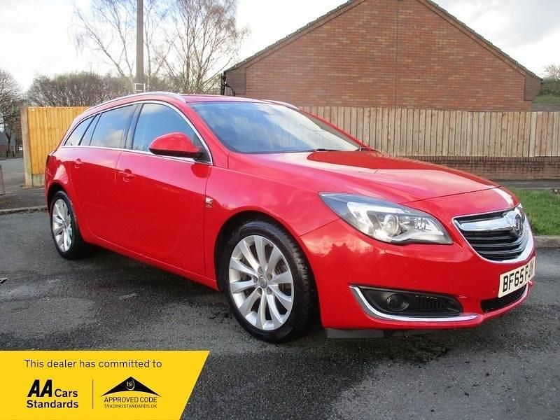 Used Vauxhall Insignia Elite 2015 Red Estate