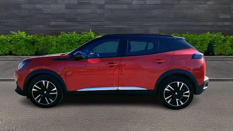 Used Peugeot e-2008 GT-line 98 kW (134 HP) 2020 Red SUV