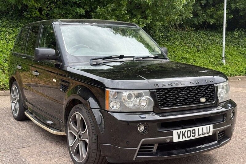 Black Used 2009 Land Rover Range Rover Sport SUV | £2,999 (Fair price) - Image 1/1