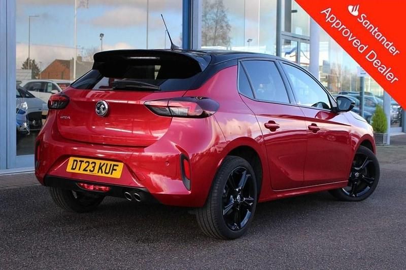 Used Vauxhall Corsa S 130 HP (95 kW) 2023 Red Hatchback