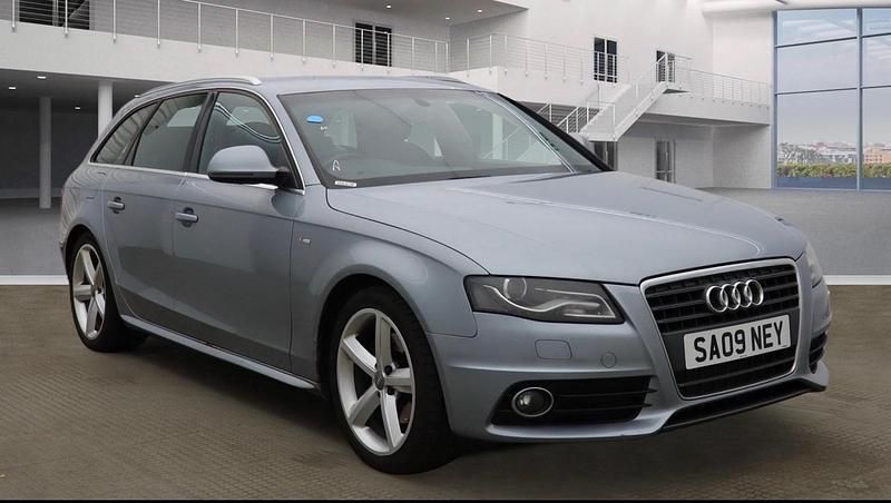 Silver Used 2009 Audi A4 S-Line Estate | £3,495 (Fair price) - Image 1/4