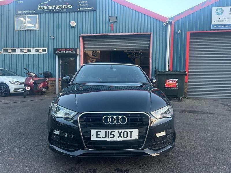 Used Audi A3 Cabriolet S-Line 2015 Black Cabriolet