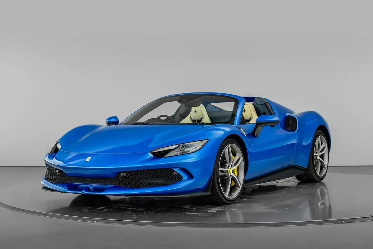 Used Ferrari 296 830 HP (610 kW) 2024 Blue Cabriolet