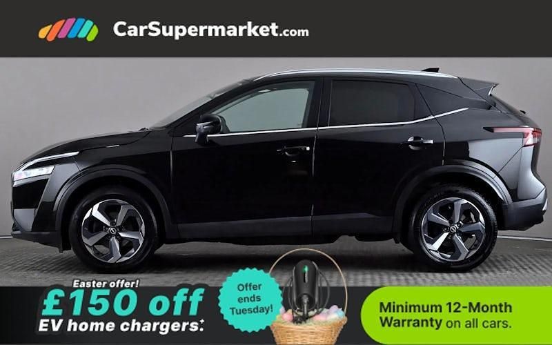 Used Nissan Qashqai N-Connecta 158 HP (116 kW) 2023 Black SUV