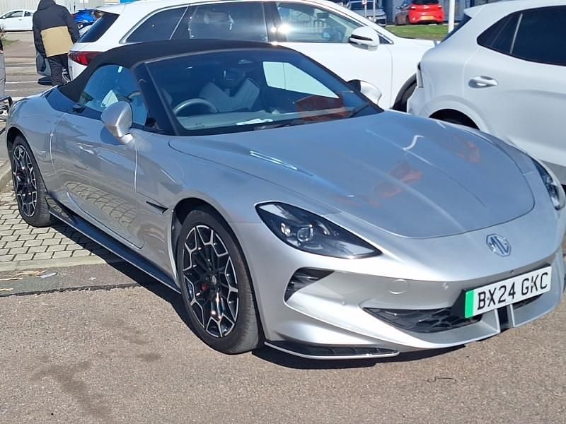 Used MG Cyberster Trophy 250 kW (340 HP) 2024 Silver Cabriolet