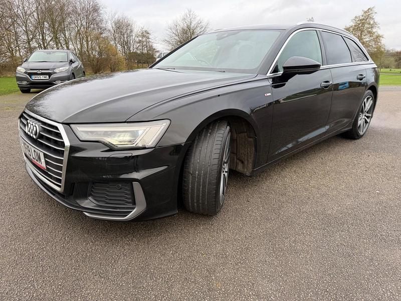 Used Audi A6 S-Line 204 HP (150 kW) 2019 Black Estate