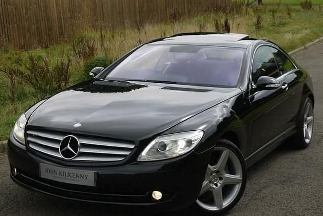 Used Mercedes CL500 383 HP (281 kW) 2008 Black Coupe