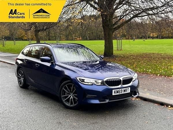 Blue Used 2019 BMW 330 Sport Line Estate | £17,695 (Fair price) - Image 1/4