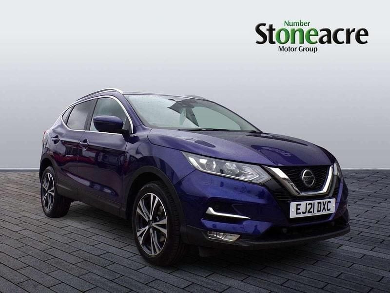 Blue Used 2021 Nissan Qashqai N-Connecta SUV | £15,495 (Super price) - Image 1/4
