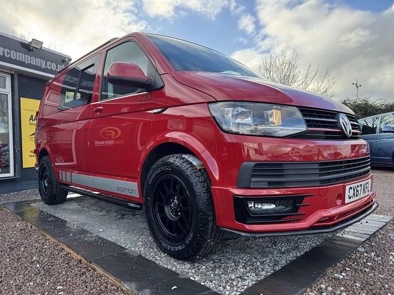 Used VW Transporter Highline 2017 Red Van