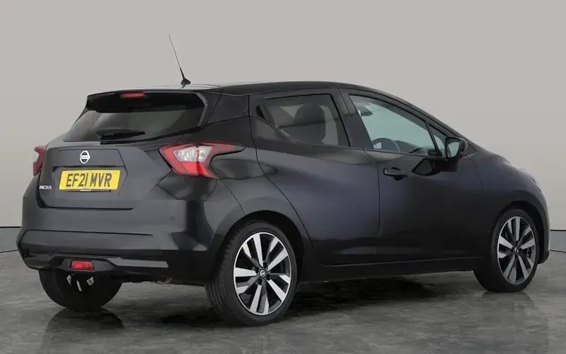Used Nissan Micra Tekna 92 HP (67 kW) 2021 Black Hatchback