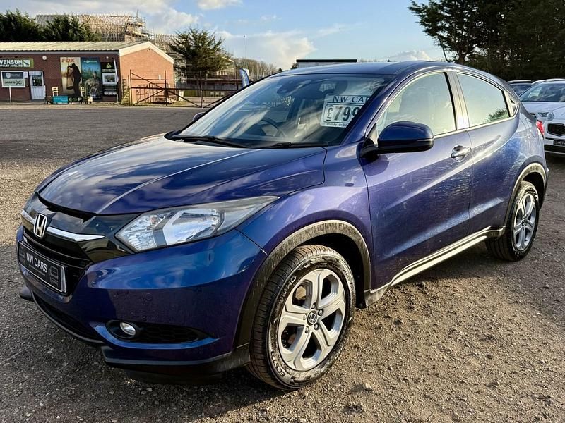 Used Honda HR-V SE 120 HP (88 kW) 2015 Blue SUV