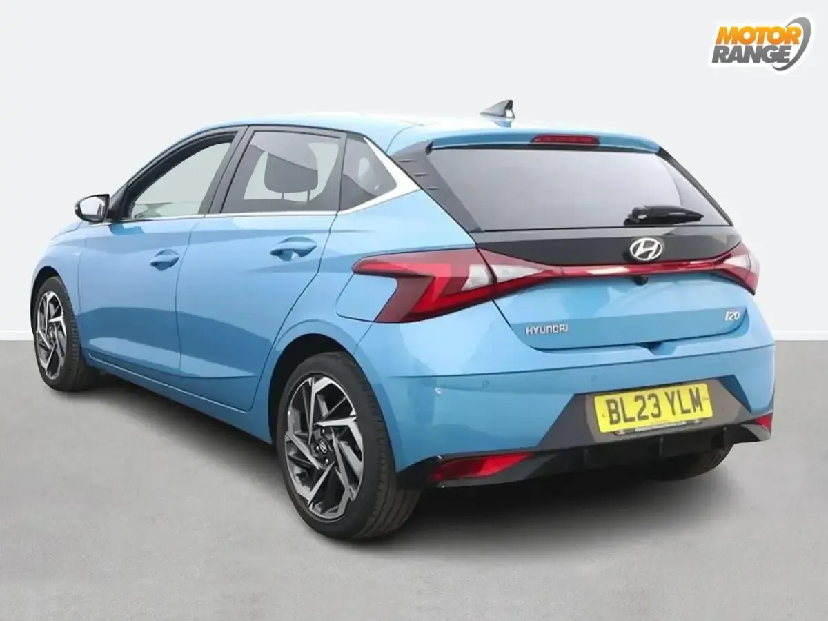 Used Hyundai i20 Premium 2023 Turquoise Hatchback