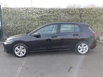 Used VW Golf VIII Life 130 HP (95 kW) 2020 Black Hatchback